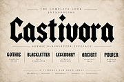 Castivora, a Blackletter Font by Wow Magic (Thumbnail 3 of 4)