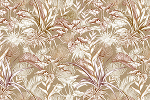 Tropical Pattern Collection, a Decorative Illustration by Jeanna Draw