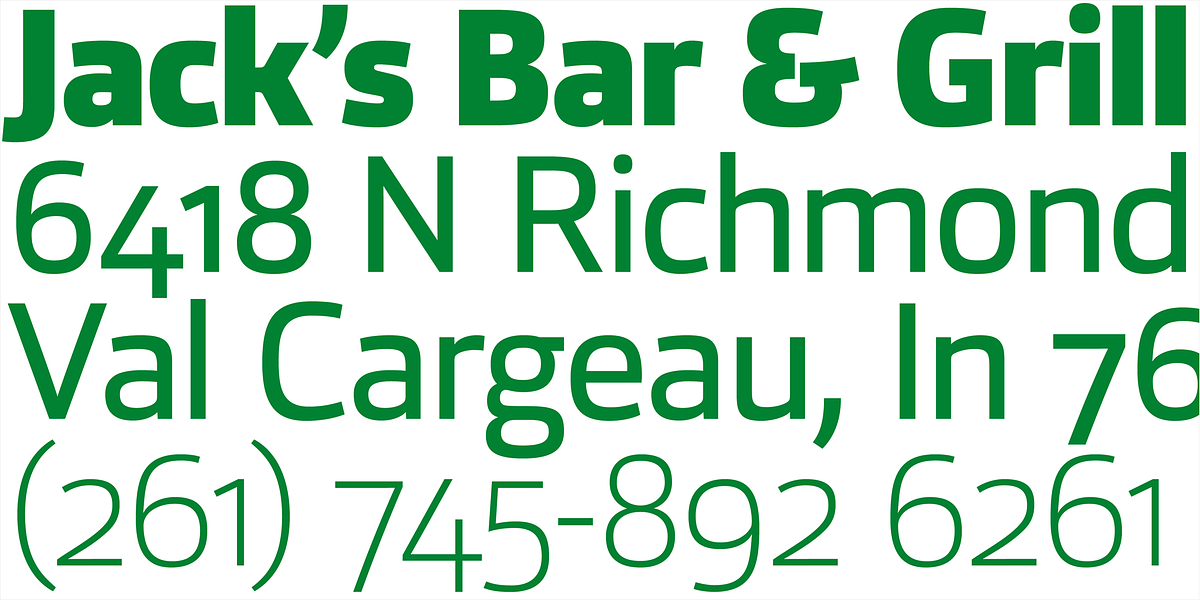 Orgon Plan, a Sans Serif Font by Hoftype (Photo 2 of 14)