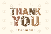 Doggy - Cartoon Font Type, a Font by KiddoGlyphs Studio (Thumbnail 3 of 3)