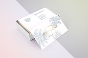 Feminine business card with Monstera, a Business Card Template by ARg Design (Thumbnail 3 of 6)