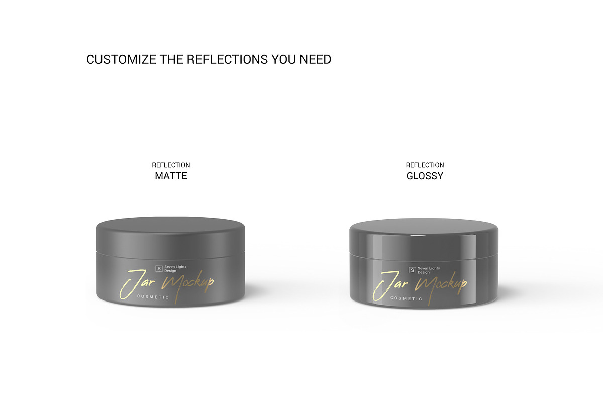 Cosmetic Jar Mockup #2, a Mask Mockup by Seven Lights (Photo 6 of 8)