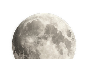 Moon image isolated on transparent b, an Illustration by Dvoevnore photos