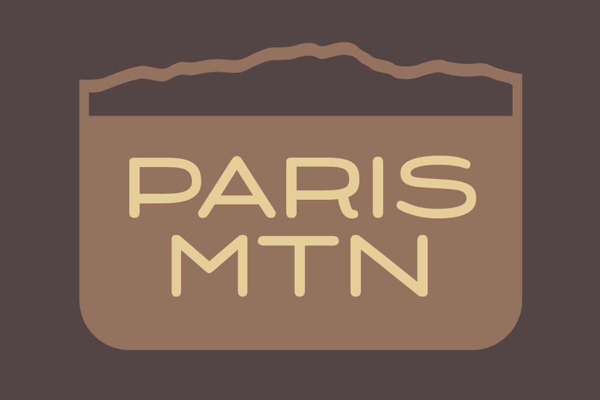 Paris Mountain Typeface