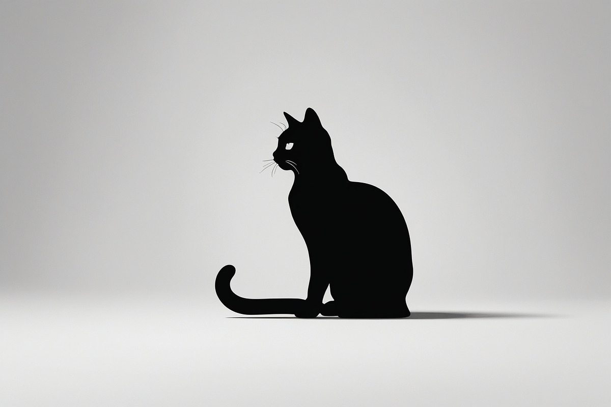 Whiskered Elegance – Cat Set, an Illustration by Creativeshirt (Photo 5 of 7)