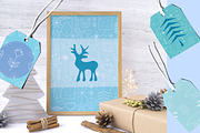 Christmas Greeting Cards, a Card Template by kh_cat (Thumbnail 2 of 2)
