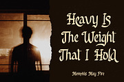 Reclaim Glory - Blackletter Typeface, a Blackletter Font by Typefactoryco (Thumbnail 5 of 8)