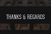Gorarrow - Font, a Serif Font by artchiles_design (Thumbnail 5 of 5)