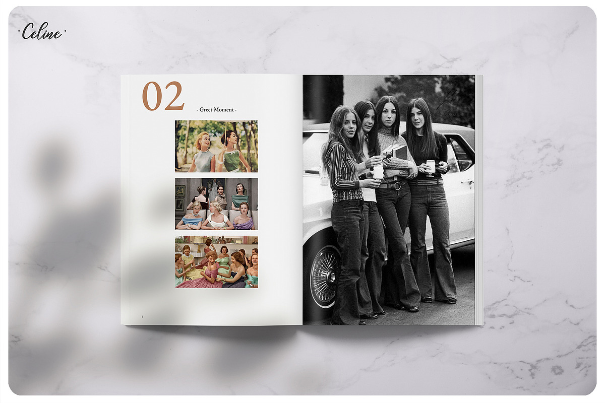 CLASS Past Memories Magazine, a Magazine Template by Celine Studio (Photo 5 of 7)