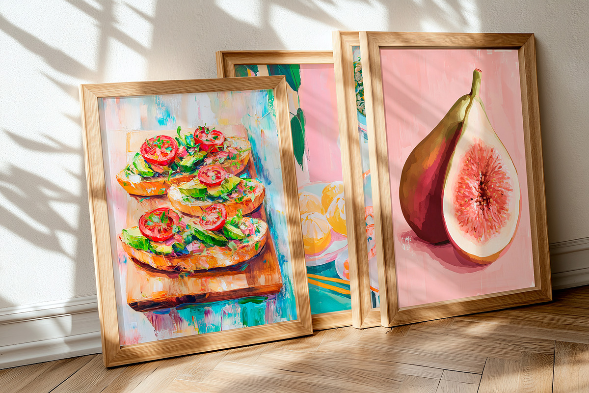 121 Vibrant Food Prints Gallery, a Background Graphic by Feelsoul (Photo 11 of 14)