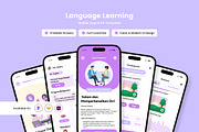 Linguago - Language Learning UI App, a Websites & App Template by productype1 (Thumbnail 1 of 5)