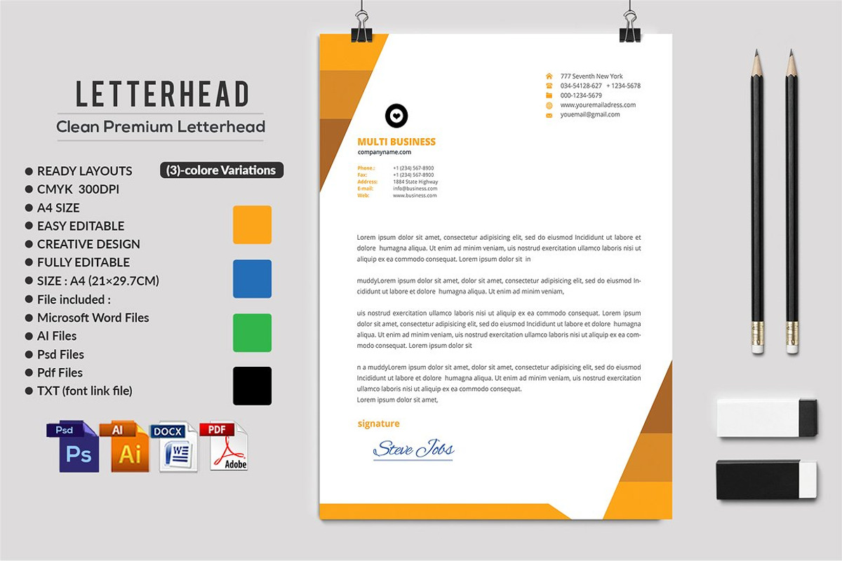 350+ Print Templates Bundle, a Flyer Template by graphicforest (Photo 33 of 44)