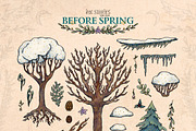 Before Spring | Late Winter Set, a Seasonal Illustration by Ink Stories (Thumbnail 4 of 22)