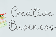 Happiness, a Handwritten Font by InermediaSTUDIO (Thumbnail 2 of 8)