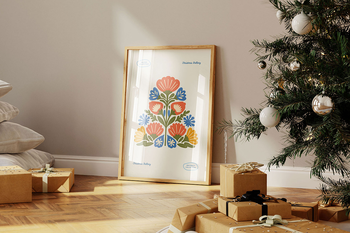 Abstract Christmas | WallArt Creator, an Object Graphic by Leleka.Store (Photo 8 of 20)