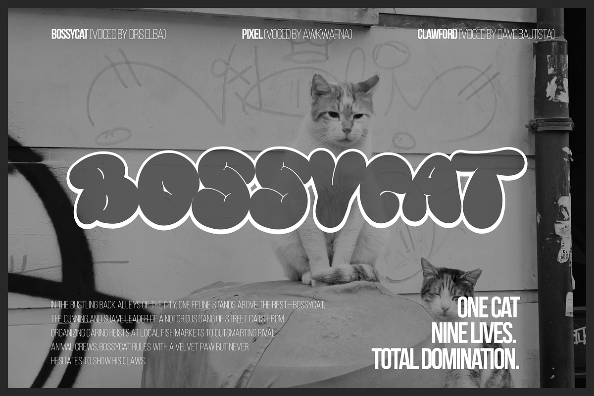 Woof Dawg | Bubble Graffiti, a Handwritten Font by Denustudios (Photo 5 of 15)