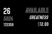 Denso – Font Family, a Font by Stefano Giliberti (Thumbnail 6 of 10)