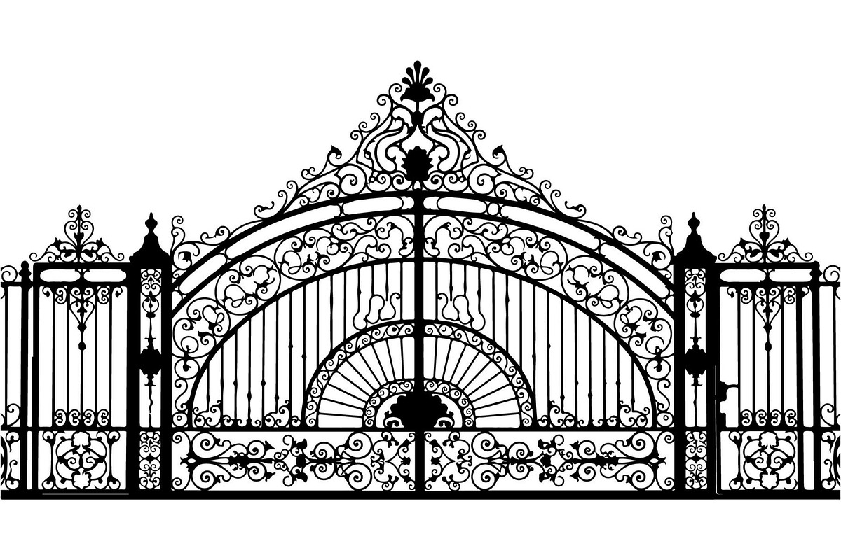 Decorative Iron Gate Bundle, a Decorative Illustration by Designer_Momina (Photo 16 of 26)