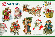 Complete Vintage Christmas Graphics, a Seasonal Illustration by French Kiss Collections (Thumbnail 5 of 28)