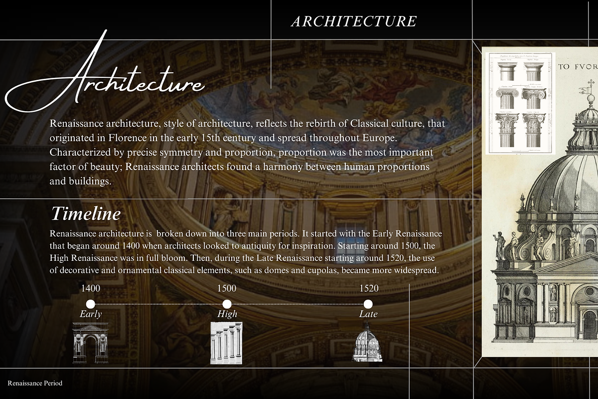 RENAISSANCE | Canva Presentation, a Presentation Template by AA Designs (Photo 4 of 6)