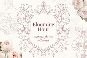 The Blooming Hour vintage collection