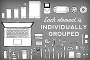 Hand Drawn Mockup Creator, a Product Mockup by Jaleh Afshar (Thumbnail 3 of 4)