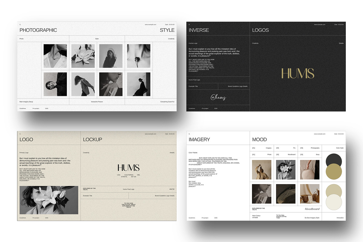 The Brand Guidelines, a Presentation Template by SparkPro
