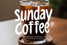 Sunday Coffee Playful Cafe Font