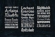 Gothic Font Bundle - 22 Fonts!, a Blackletter Font by HipFonts (Thumbnail 2 of 9)