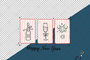 Coquette Happy New Year 2026, an Illustration by Creative Art (Thumbnail 6 of 6)