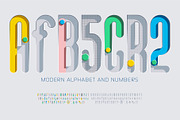 Futuristic Modern Bold Font, a Graphic by Pro_Vector (Thumbnail 1 of 3)