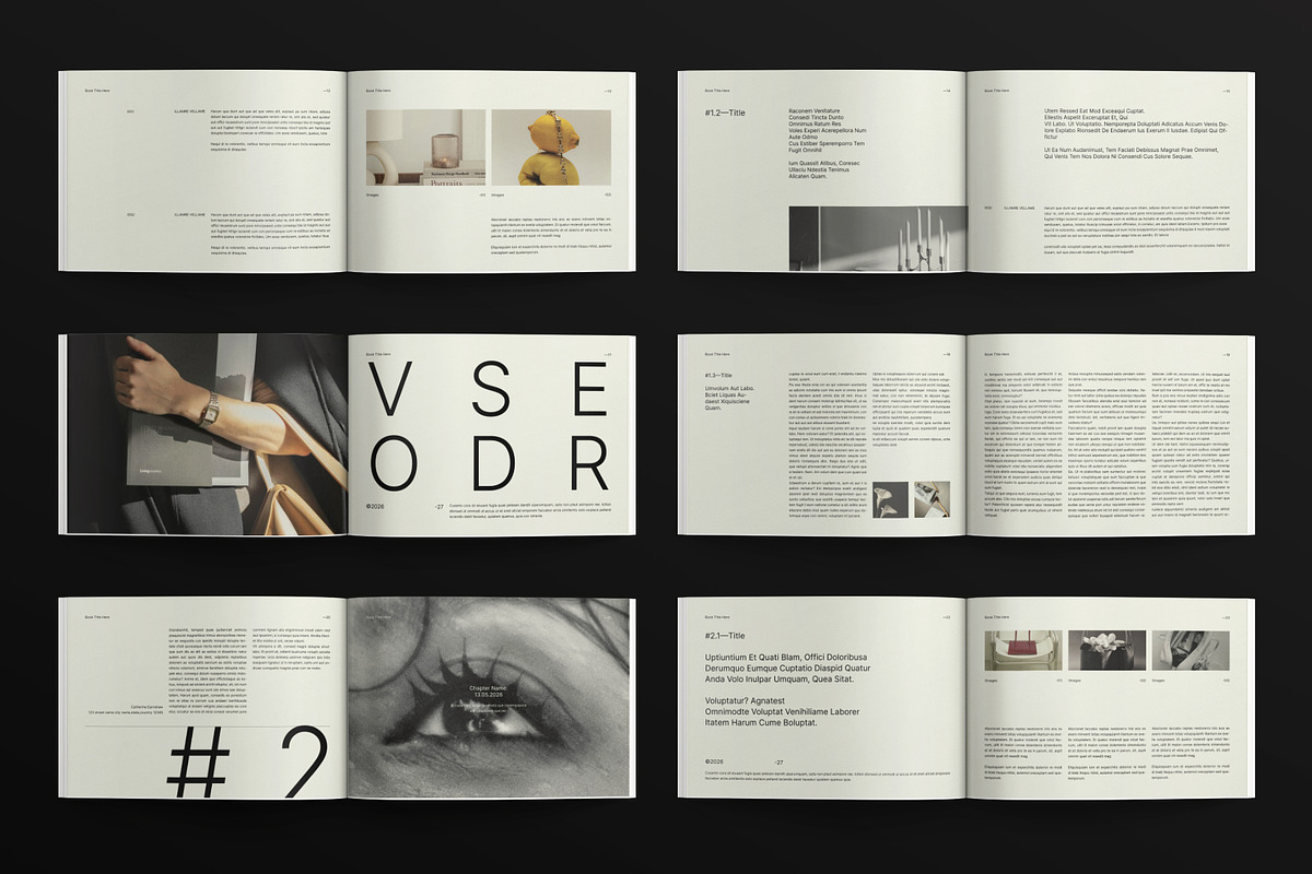 Editorial Magazine & Book Layout, a Magazine Template by Studio Monova (Photo 4 of 12)