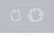 Floral Baroque Crests, an Illustration by Loren Schmidt Studio (Thumbnail 4 of 8)