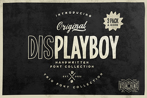Displayboy Font Collection