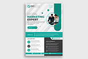 Corporate Flyer Template Design, a Flyer Template by famush (Thumbnail 3 of 4)
