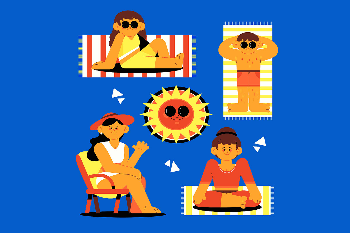 Sunscreen Asset Illustration, an Object Illustration by graphicook