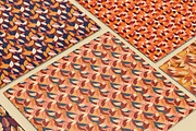 20 Seamless Autumn Leaves Patterns, a Pattern Graphic by Nordic Design (Thumbnail 3 of 9)