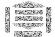 Procreate Frames & Ornaments brushes, a Brush Add-On by AW Studios (Thumbnail 7 of 8)