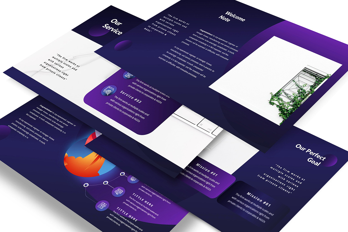 Corporate Pitch Deck Powerpoint, a Presentation Template by temphall (Photo 2 of 8)