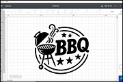 BBQ Grill Master Stars & Smoke SVG, an Object Graphic by BeeCraftR (Thumbnail 3 of 4)