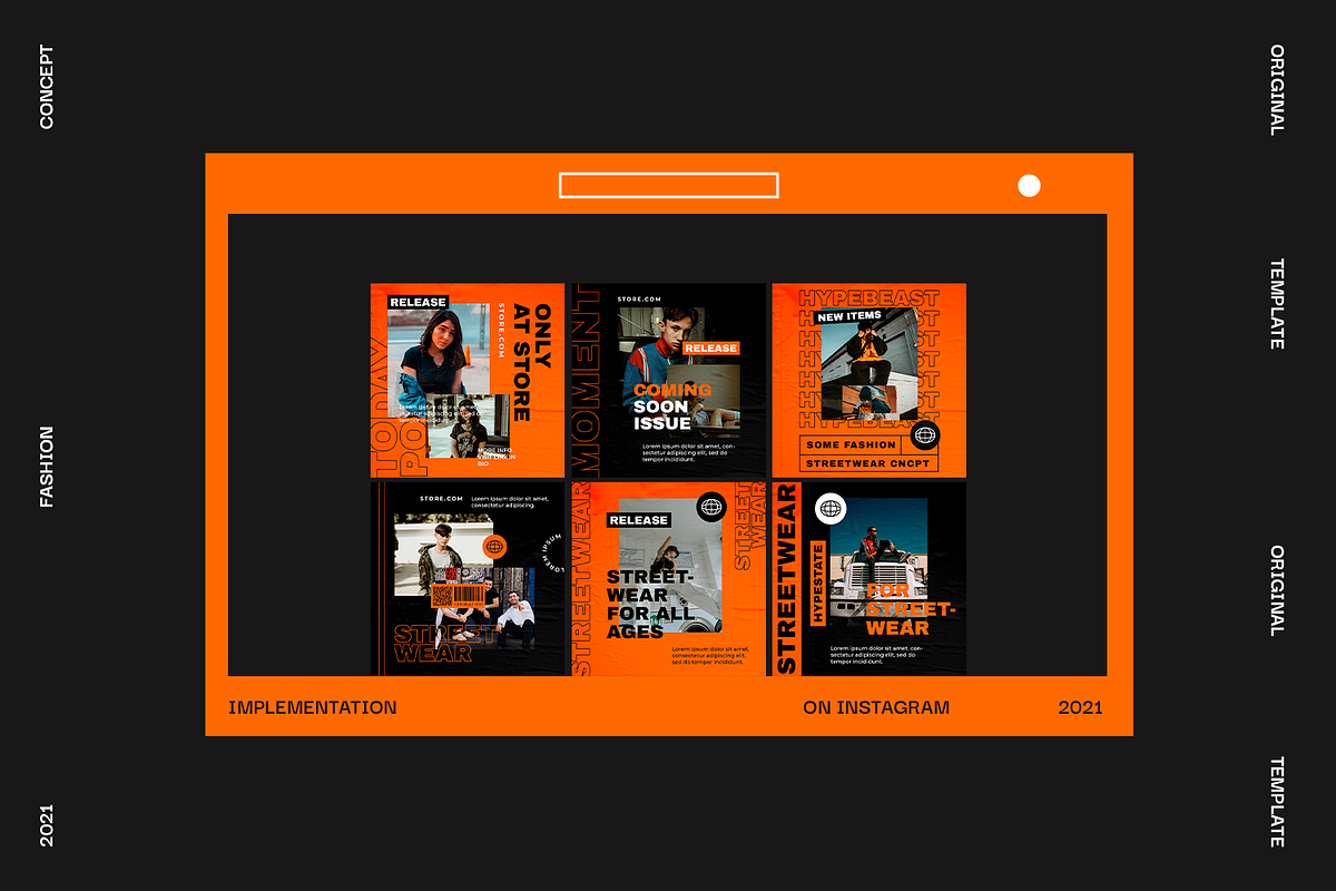 Dract Urban Instagram Template, a Social Media Template by Creatchees.std (Photo 4 of 5)