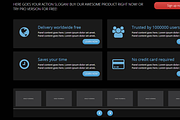 Corporate Bootstrap 3 dark edition, a Templates & Theme by Bootstraptor (Thumbnail 3 of 5)