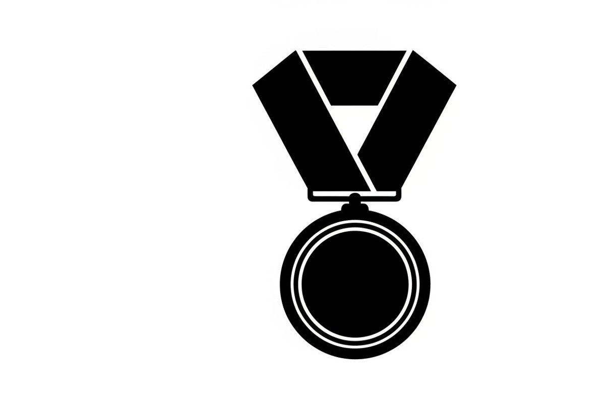 Modern medal icon vector logo design, an Illustration by Amazin_art (Photo 8 of 29)