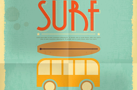 surfing poster