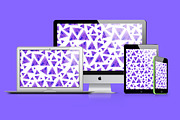 6 Watercolor Shapes and Patterns, a Pattern Graphic by Swathi Kirthyvasan (Thumbnail 5 of 6)