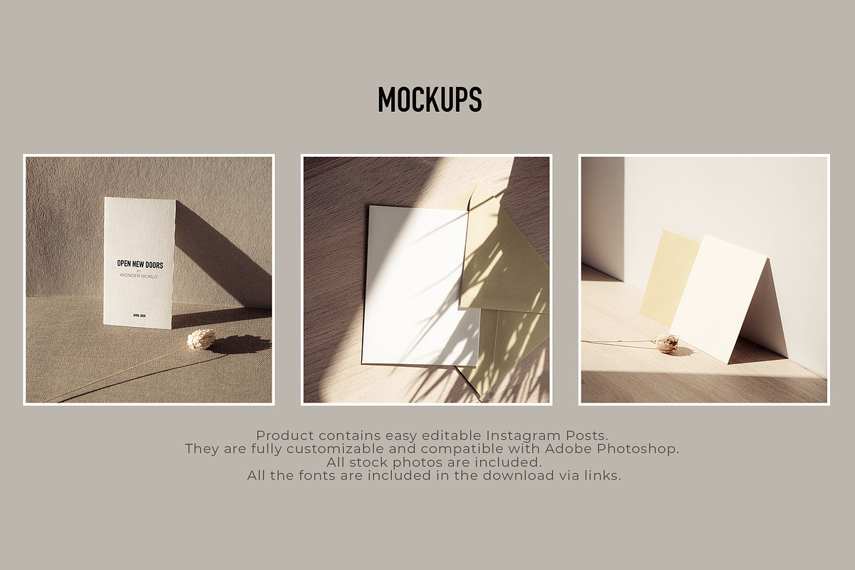 Minimalism. Feed №9, a Social Media Template by OntheMoon (Photo 6 of 10)