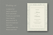 Wedding Invitation set, an Invitation Template by NataLito (Thumbnail 2 of 5)