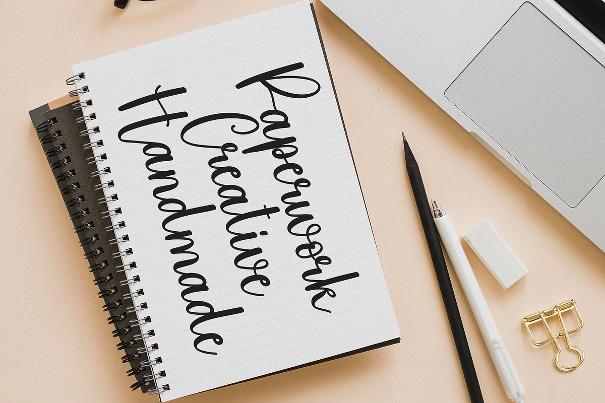 Kichenset | Script Font, a Script Font by Scratchones (Photo 14 of 16)
