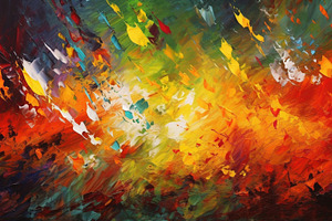 Abstract Colorful Oil Background, an Abstract Photo by Church Resources Depot