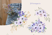 Dusk Purple. Very Peri Flowers 2022, a Decorative Illustration by Catch the Dream Art (Thumbnail 3 of 22)